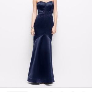 Ann Taylor Navy Gown